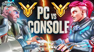 Can MASTERS PC Players beat MASTERS Console Players PC vs CONSOLE Overwatch 2 [upl. by Onailimixam755]