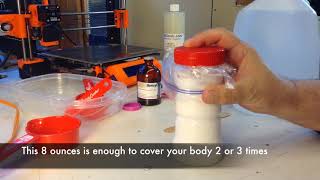 How to make 25 Benzyl Benzoate lotion to cure scabies [upl. by Assina703]