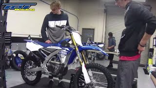 Bike Build Johan Nystrom 2017 AMA Supercross Bike [upl. by Atyekram]