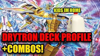 NEW best way to play Drytron YuGiOh Deck Profile  Combo  POST BANLIST SEP 2024 [upl. by Lapides]