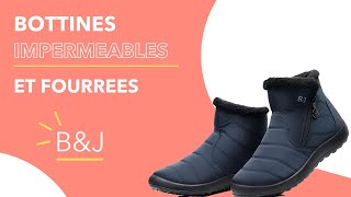 BampJ™  Bottines imperméables et fourrées [upl. by Ahtnammas714]