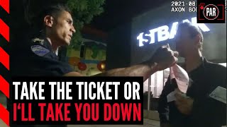 Cops tried to give him a petty ticket then things turned ugly  PAR [upl. by As44]