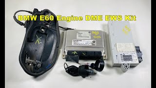 200405 BMW e60 530i 525i DME EWS Set up [upl. by Megen548]