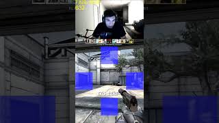 TRAINWRECKSTV GETS THE WRONG CROSSHAIR cs2 csgo gaming shorts [upl. by Ress]