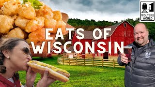 Eats of Wisconsin  Cheese Cheese Curds Cheeseheads [upl. by Latsyk]