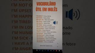 ingles english aprenderingles cursodeinglesbasico inglesonline inglesfacil [upl. by Melisse]