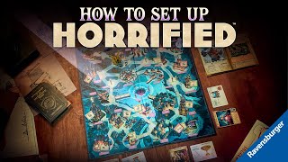 How to Set Up Horrified Board Game [upl. by Halda]