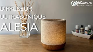 Diffuseur dhuile essentielle ultrasonique Alesia  Unboxing  Démonstration [upl. by Besnard]