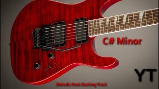 Melodic Rock Guitar Backing Track C Minor [upl. by Liam]