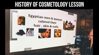 Cosmetology Chapter 1  The History of Cosmetology [upl. by Aday]