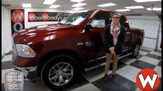 2017 Ram 1500  Video WalkAround  Used Cars and Trucks for sale at WowWoodys [upl. by Ardnossak863]