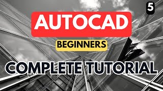 AutoCAD  Complete Tutorial for Beginners  Part 5 annotative dimensions hatch [upl. by Ahsetel]