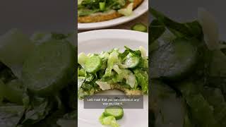 BEST Viral Caesar Salad Chicken Crust Pizza LowCarb Recipe [upl. by Alset411]