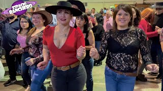 Asi bailan Carito y Priscila mis Lindas amiga Los Tigres y su Fuerza Ranchera Reventon Ranchero 2022 [upl. by Atibat]