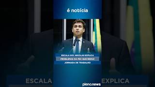 Escala 6x1 Nikolas explica problemas da PEC que reduz jornada de trabalho [upl. by Sessylu266]