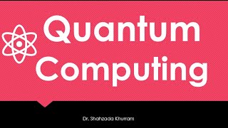 Quantum Computing  How Quantum computing works [upl. by Luisa]