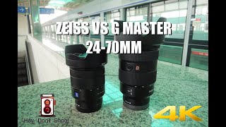 Sony G Master 2470mm f28 vs Zeiss 2470mm f4 [upl. by Secnirp]