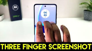 How to Enable Three Finger Screenshot in Motorola Moto G84 [upl. by Deckert550]