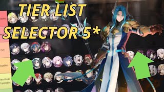 ¡¡ TIER LIST SELECTOR 5 HEROES NO LIMITADOS  ¿¿ QUÉ DEBES ELEGIR   Epic Seven [upl. by Thia]