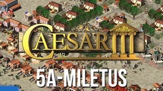 Caesar 3  Mission 5a Miletus Peaceful Playthrough HD [upl. by Morrissey287]