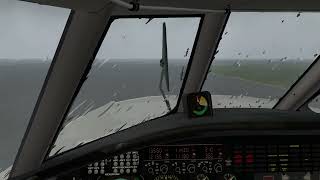 XPlane 11  librain with working wipers on the Metroliner III AC [upl. by Cath]