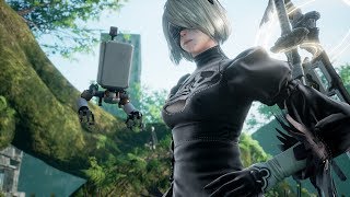 「ソウルキャリバーVI」キャラクター紹介動画DLC2弾『2B（ヨルハ二号B型）』 [upl. by Lohcin903]