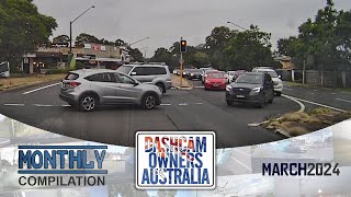 Dash Cam Owners Australia March 2024 On the Road Compilation [upl. by Grosvenor]