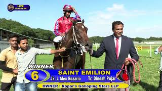 SAINT EMILION with L Alex Rozario up wins The Dennis amp Yvonne Jarvis Memorial TrophyDiv1 2024RACE18 [upl. by Aryas]