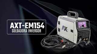 Nueva soldadora multiproceso AXTEM154  MMA MIG GAS NO GAS TIG LIFT  AX TECH [upl. by Zertnom]