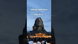 Adiyogi Light Show in Isha Yoga Center Coimbatore timings 7pm everyday adiyogi adiyogilightshow [upl. by Dodd]