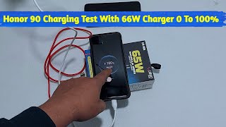 66w Charger Test How Fast Can Honor 90 Charge  Honor 90 Fast Charging Test With 66W Charger [upl. by Anemolihp]