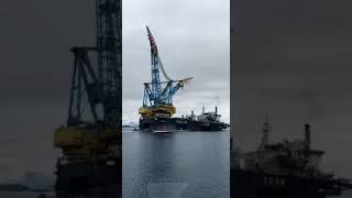 Saipem Crane Vessel Nearly Sinks With 275 People Onboard [upl. by Kela]