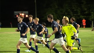 Fruitports last goal pushes Trojans past Calvin Christian [upl. by Mikol725]