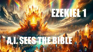 AI SEES THE BIBLE Ezekiel 1  Scripture Visualized by AI [upl. by Adleremse142]