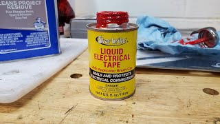 How to make Star Brite Liquid Electrical Tape usable again  Depending on how far gone yours is [upl. by Averir]