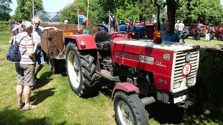 Schitterende Oldtimerdag en markt op Borg Ewsum in Middelstum 24 juni 2023 [upl. by Kenta]