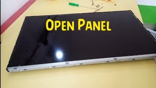 How to open a LCD LED TV panel professionally [upl. by Lucier]