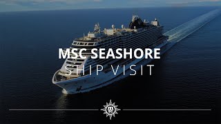 MSC Seashore  Ship Visit [upl. by Paula776]