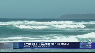 Diver dies in waters off Mokuleia [upl. by Chlori]