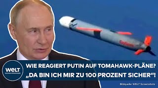 PUTINS PLÄNE quotSymmetrische Reaktionquot – Kreml droht USA mit Antwort auf USTomahawks [upl. by Harli854]