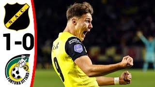 NAC Breda vs Fortuna Sittard 10 Kacper Kostorz Goal All Goals and Extended Highlights [upl. by Sherye]