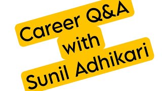 Career QampA 1  What After BSc  BSc Career Options 2025  By Sunil Adhikari [upl. by Debbie552]