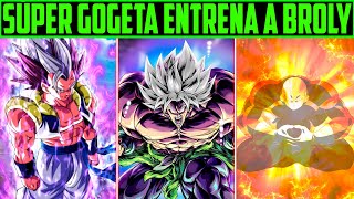 GOGETA DIOS ENTRENA A BROLY PARA ENFRENTAR A JIREN  DRAGON BALL SUPER BROLY VS JIREN 3 [upl. by Holmun]