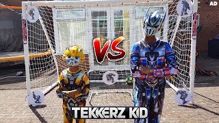 Extreme Triple Challenge Tekkerz Kid vs Brother  Loser Gets an ICE BUCKET [upl. by Hugh]