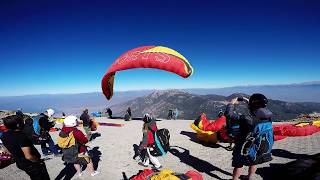 Paragliding in Turkey Oludeniz 6460 ft 2016 [upl. by Yorztif]