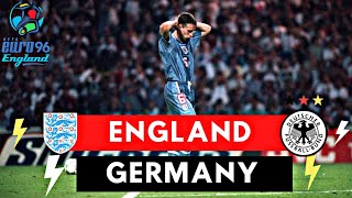 England vs Germany 11  56  All Goals amp Highlights  1996 UEFA Euro [upl. by Nylaj]