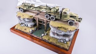 SA2 Missile Miniature Diorama making of [upl. by Kern]