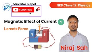 NEB Class 12 Physics Magnetic effect of Current  Lorentz Force  Old is Gold Solution  Niraj Sah [upl. by Aube761]