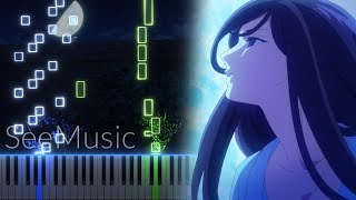 A Moonlit Cotton Rose  The Apothecary Diaries Episode 3 OST Piano [upl. by Petua]