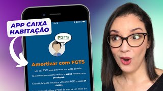 Amortizar com FGTS no Aplicativo Caixa Atualizado [upl. by Diella613]